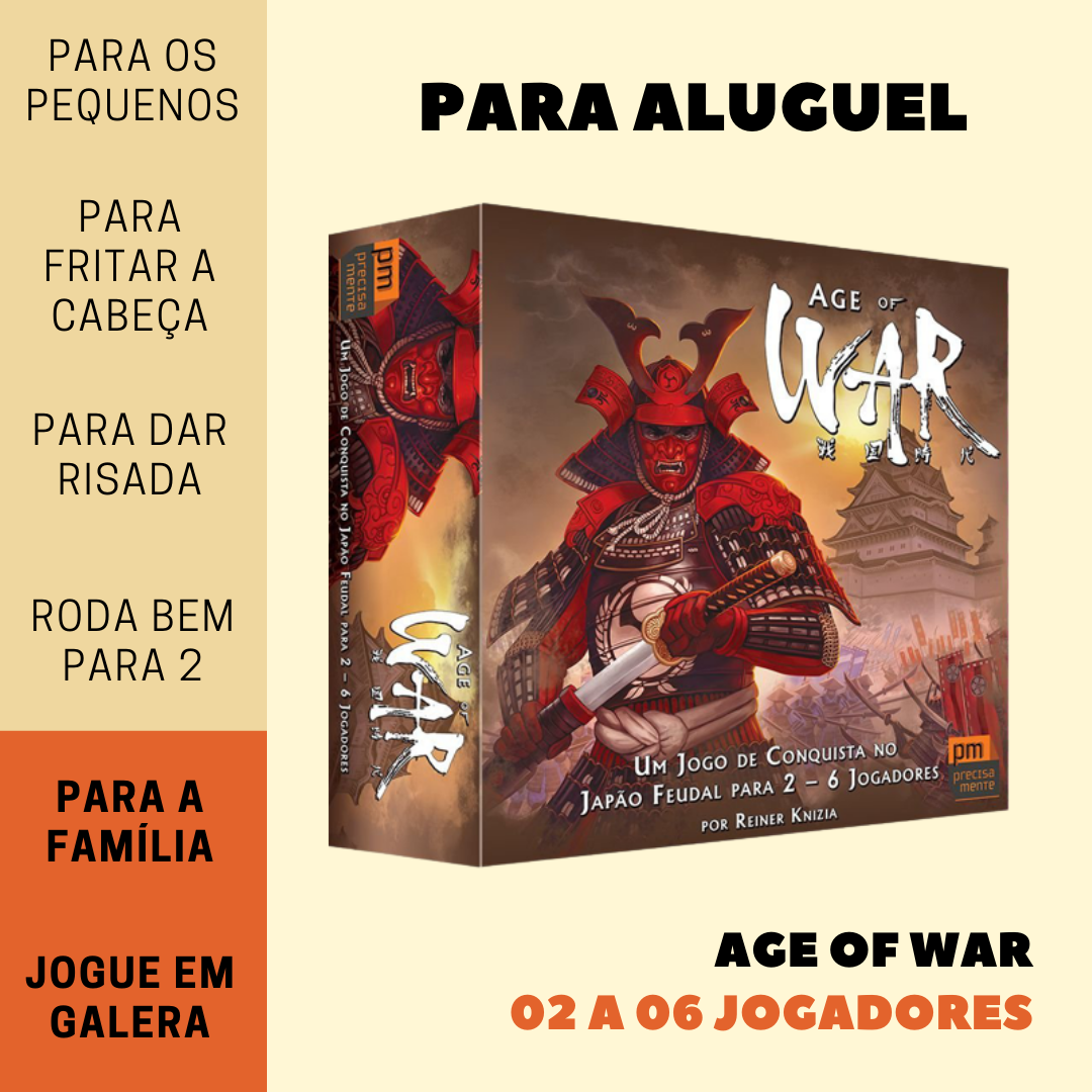 Jogo War Edição Especial (Locação) Locação