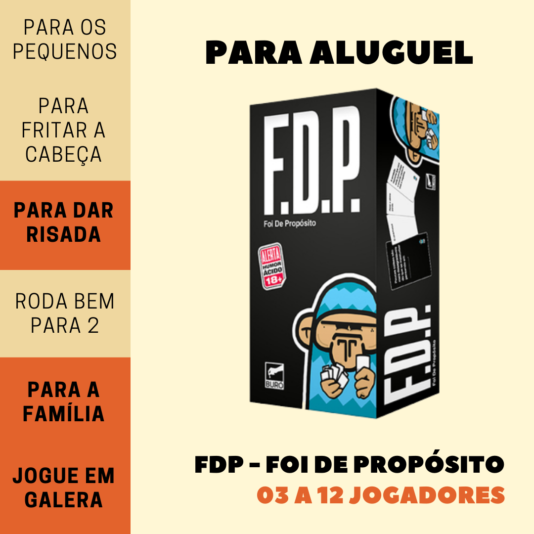 FDP Combo: FDP + FDP 2 + FDP 3 - Comprar em Buró